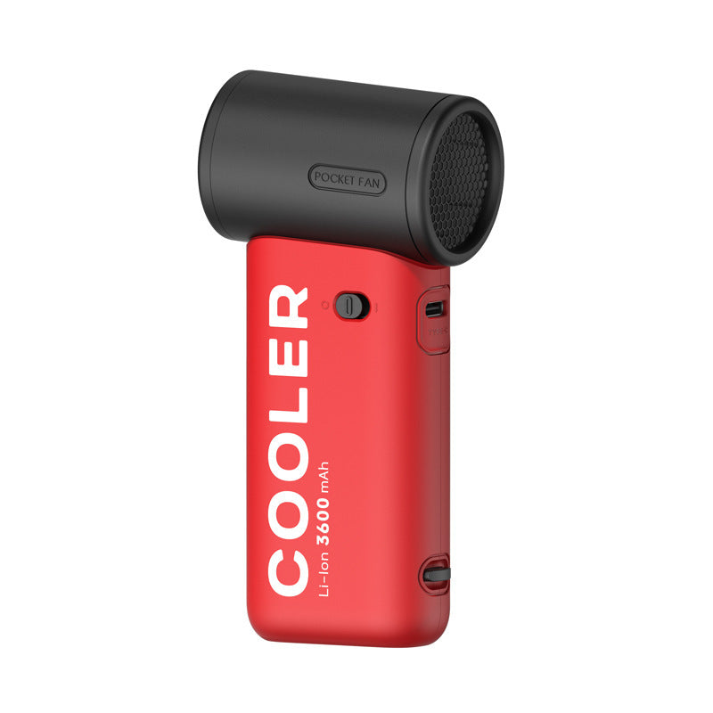 Violent Turbine High-speed Handheld Fan Outdoor Portable Stepless Speed Regulation
