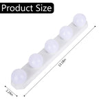 Portable Makeup Light Five Bulbs Mirror Headlight Led Fill