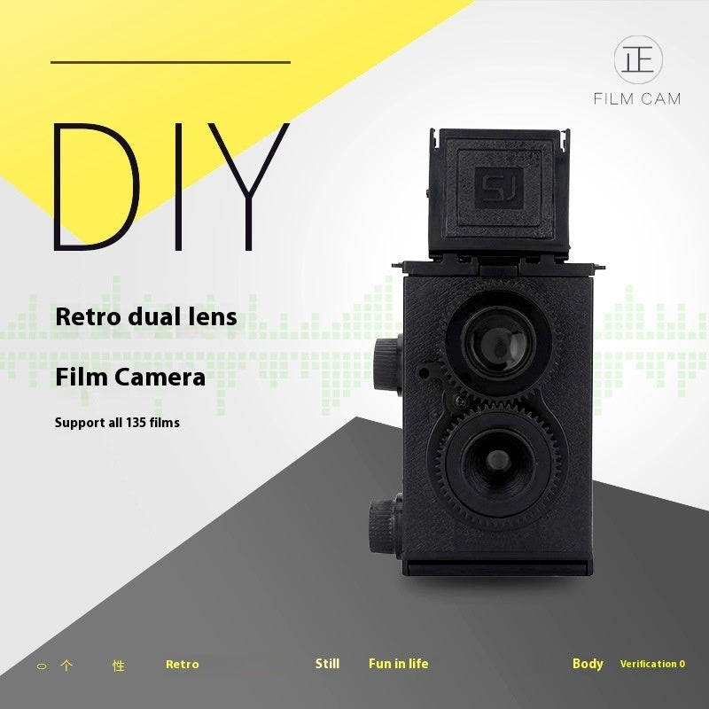 DIY Dual Lens Combination Film Cameras