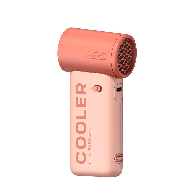 Violent Turbine High-speed Handheld Fan Outdoor Portable Stepless Speed Regulation