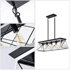 5 Lamps Farmhouse Chandelier Dining Room White - No Bulbs Unavailable Platform- Temu